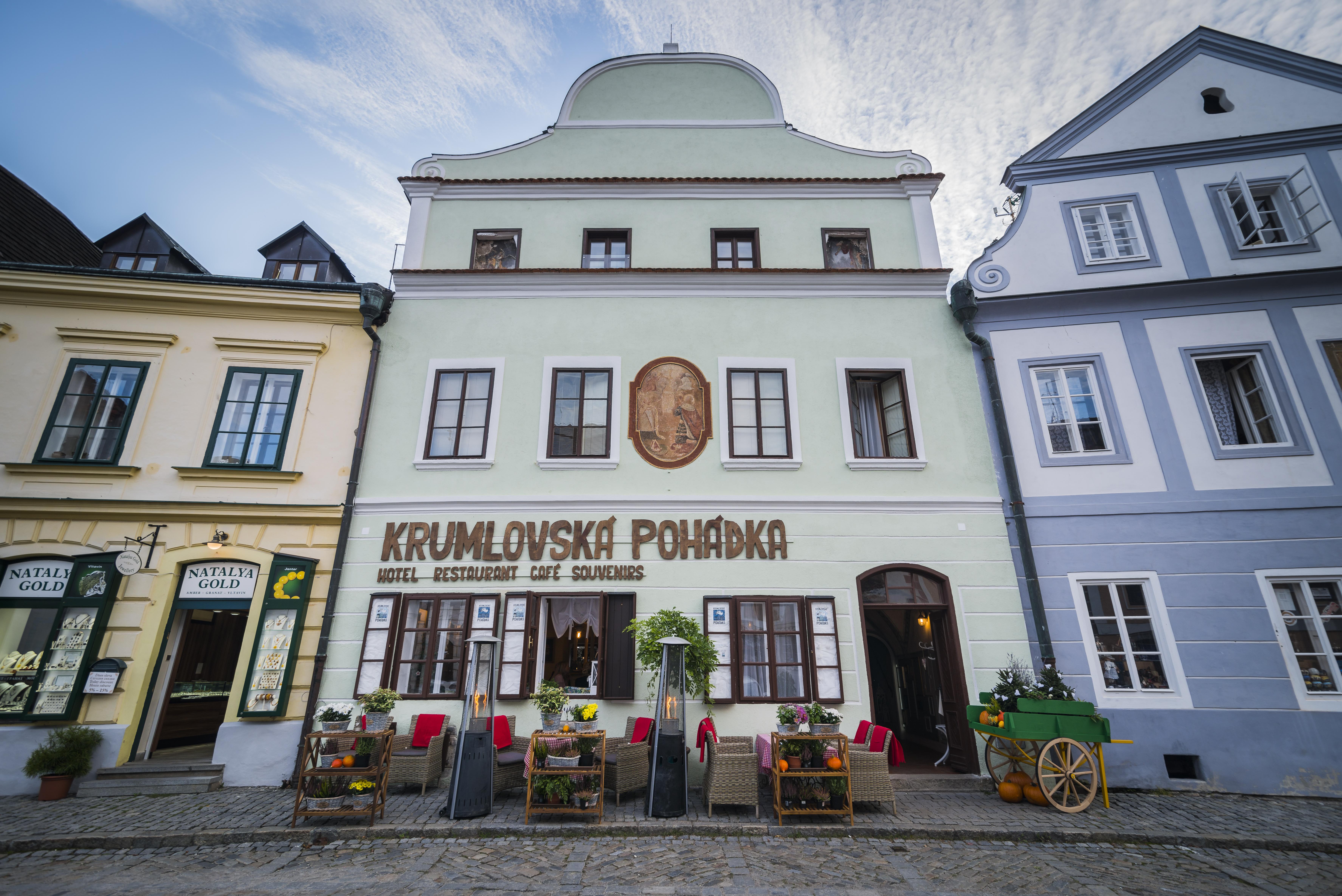 克鲁姆洛夫斯卡博达卡酒店 Český Krumlov 外观 照片